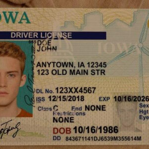 Buy Iowa Driver License Online