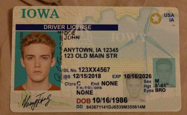 Buy Iowa Driver License Online